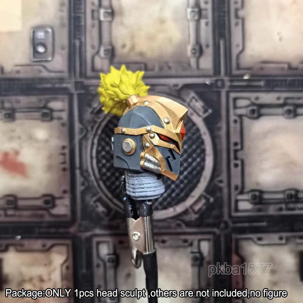 【PRE-ORDER】Premium Man Head Sculpt Head Model For Joytoy Space Wolves Leman Russ Figure