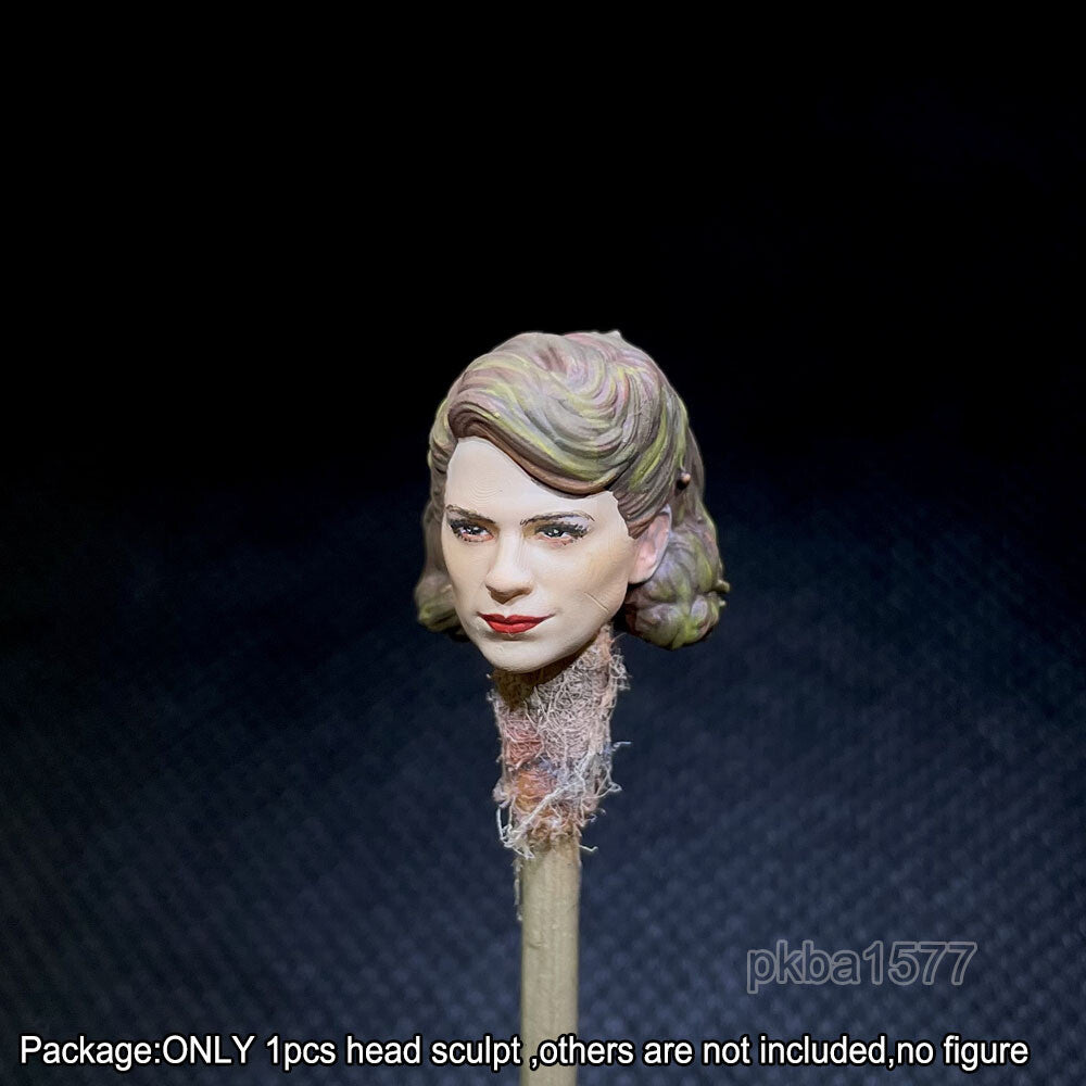 【PRE-ORDER】NEW Premium 1/18 Agent Carter Female Head Sculpt Soldier Head For 3.75'' Figure