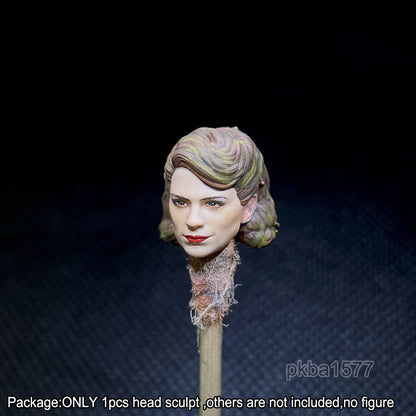 【PRE-ORDER】NEW Premium 1/18 Agent Carter Female Head Sculpt Soldier Head For 3.75'' Figure