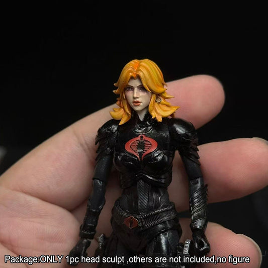 【PRE-ORDER】Premium Hand-painted 1/18 Female Head Sculpt Fit For DIY 3.75" Action Figure