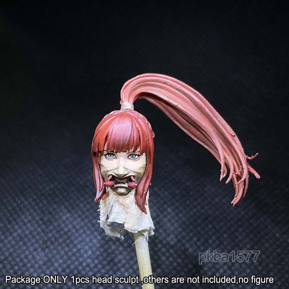 【PRE-ORDER】Premium 1/18 Female Hannya Head Sculpt Soldier Head For 3.75" Joytoy PGV Figure