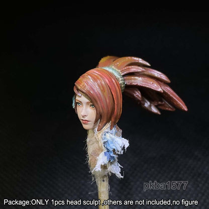 【PRE-ORDER】Premium 1/18 Female Girl Beauty Head Sculpt Soldier Head For 3.75" Joytoy Figure