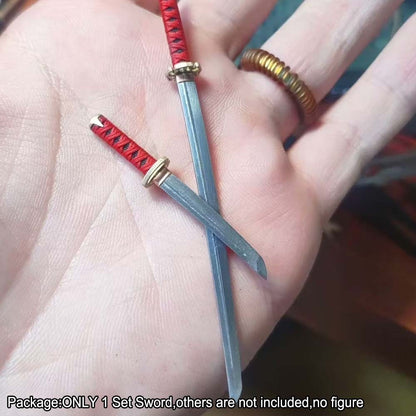 【PRE-ORDER】New Handmade 1/12 Metal Sword Weapon Model Decor For 6" Action Figure Toy Doll