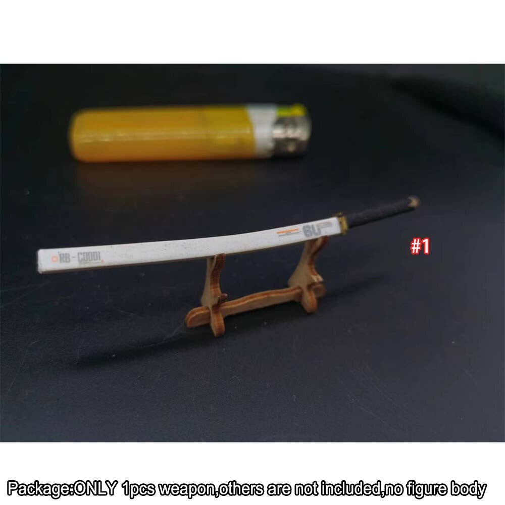 【PRE-ORDER】Handmade 1/18 Metal Nihontou Sword Weapon Model For 3.75'' Action Figure