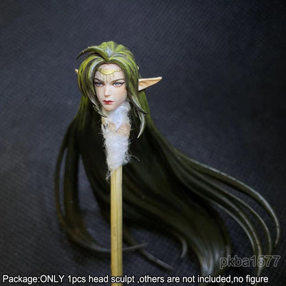 【PRE-ORDER】Premium 1/18 Long Hair Female Girl Head Sculpt Beauty Head For 3.75" Figure