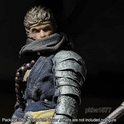 Single Left Premium 1/12 MetalArm Cover Armor For DIY 6'' notaman Action Figure