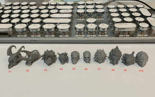 Unpainted 1/18 Man Insect Head Sculpt Head Model For 3.75'' Action Figure