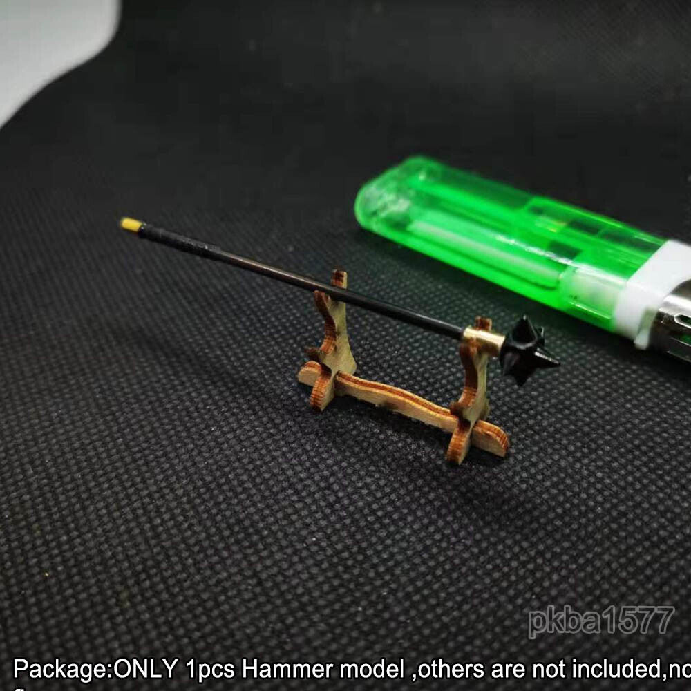 【PRE-ORDER】Handmade 1/18 Metal Mace Hammer Model Upgrade Weapon For 3.75'' Figure Accessory