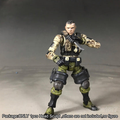 【PRE-ORDER】Premium 1/18 Boy w/ wounds post Soldier Head Sculpt For 3.75'' Acid Rain Figure