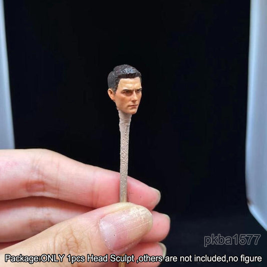 【PRE-ORDER】Premium 1/18 Short Hair Male Head Sculpt Soldier Man Head For 3.75" Figure