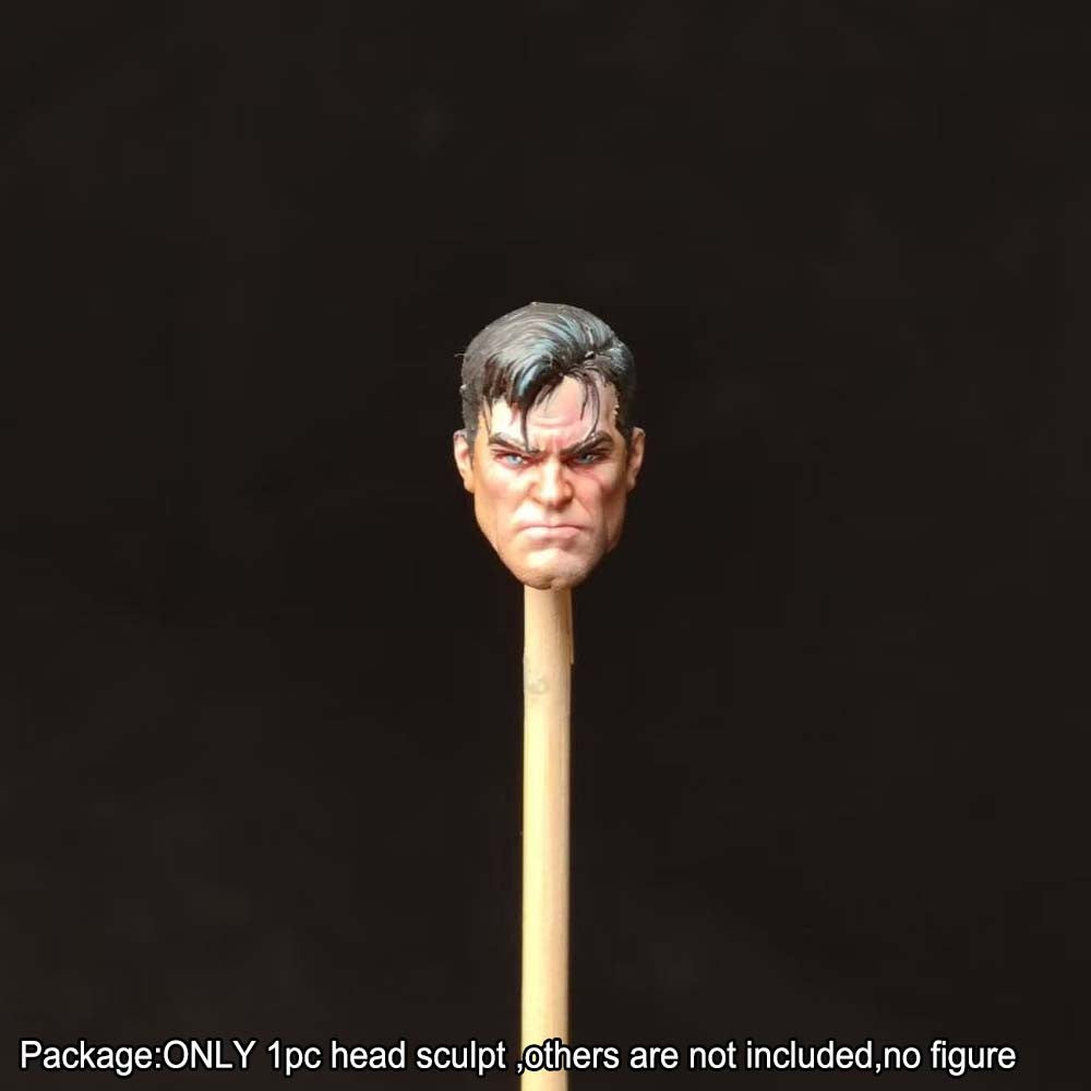 PRE-ORDER Premium Painted 1/18 Cool Man Male Head Sculpt Model For DIY 3.75" Action Figure