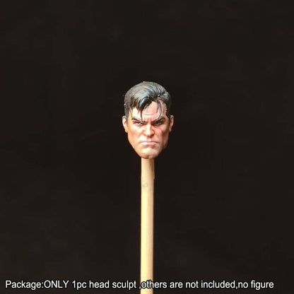 PRE-ORDER Premium Painted 1/18 Cool Man Male Head Sculpt Model For DIY 3.75" Action Figure