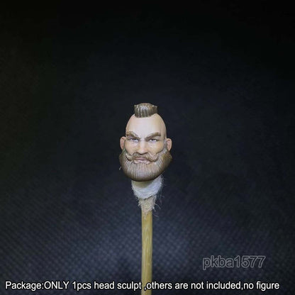 【PRE-ORDER】Premium 1/18 Man With beard Head Sculpt Soldier Head For 3.75" Acid Rain Figure