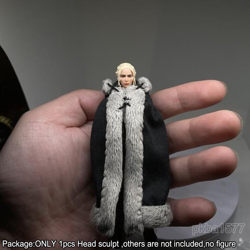 【PRE-ORDER】NEW Premium 1/18 Daenerys Targaryen Head Sculpt Female Head For 3.75" Figure