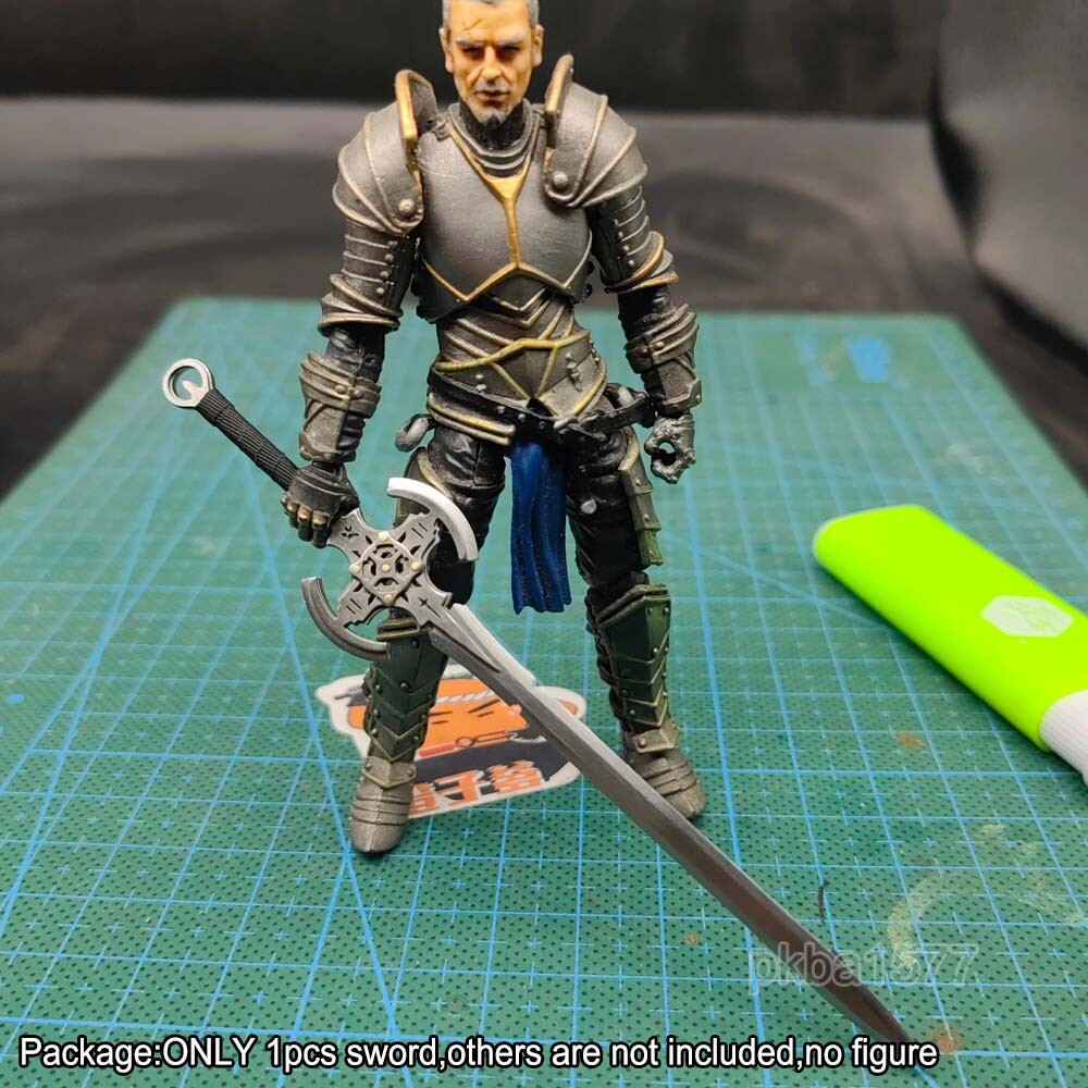 【PRE-ORDER】Handmade 1/18 Metal Knife Sword Upgrade Weapon Model For 3.75" Figure Accessory