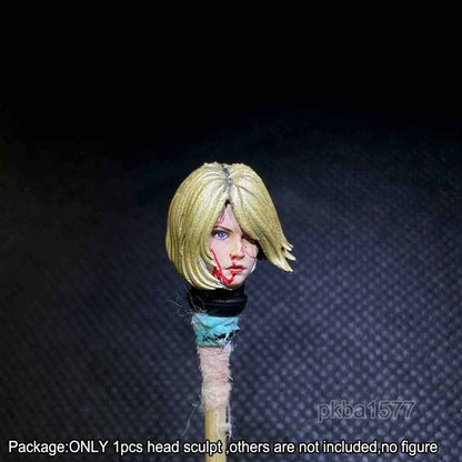 【PRE-ORDER】Premium 1/18 Female Neck Head Sculpt Soldier Head For 3.75 Joytoy Sisters Figure