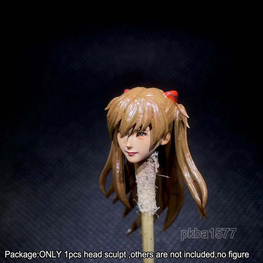 【PRE-ORDER】Premium 1/12 Female Girl Head Sculpt Soldier Head For 6" Romankey Action Figure