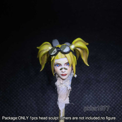 【PRE-ORDER】Premium 1/18 Female Beauty Girl Head Sculpt Solider Head For 3.75" bfs Figure