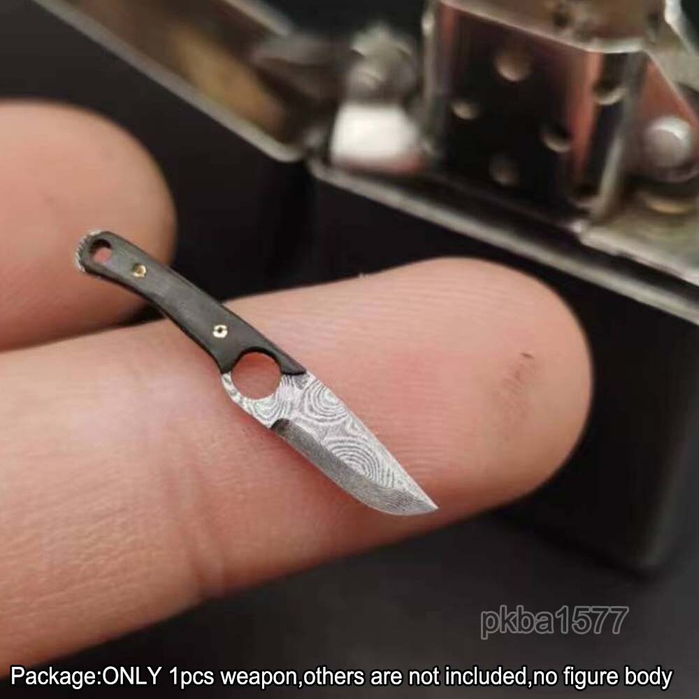 【PRE-ORDER】Handmade 1/18 Metal Short Knife Weapon Model For 3.75'' Acid Rain Joytoy Figure