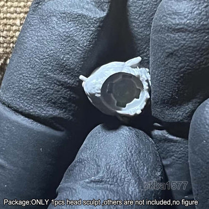 Unpainted 1/18 Angel Man Head Sculpt Model For 3.75" Acid Rain Joytoy Figure