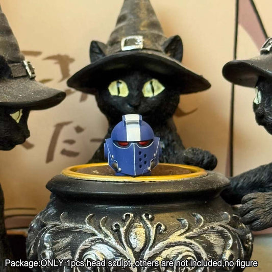 【PRE-ORDER】New Premium Man Head Sculpt Head Model For Joytoy Ultrmarines Action Figure