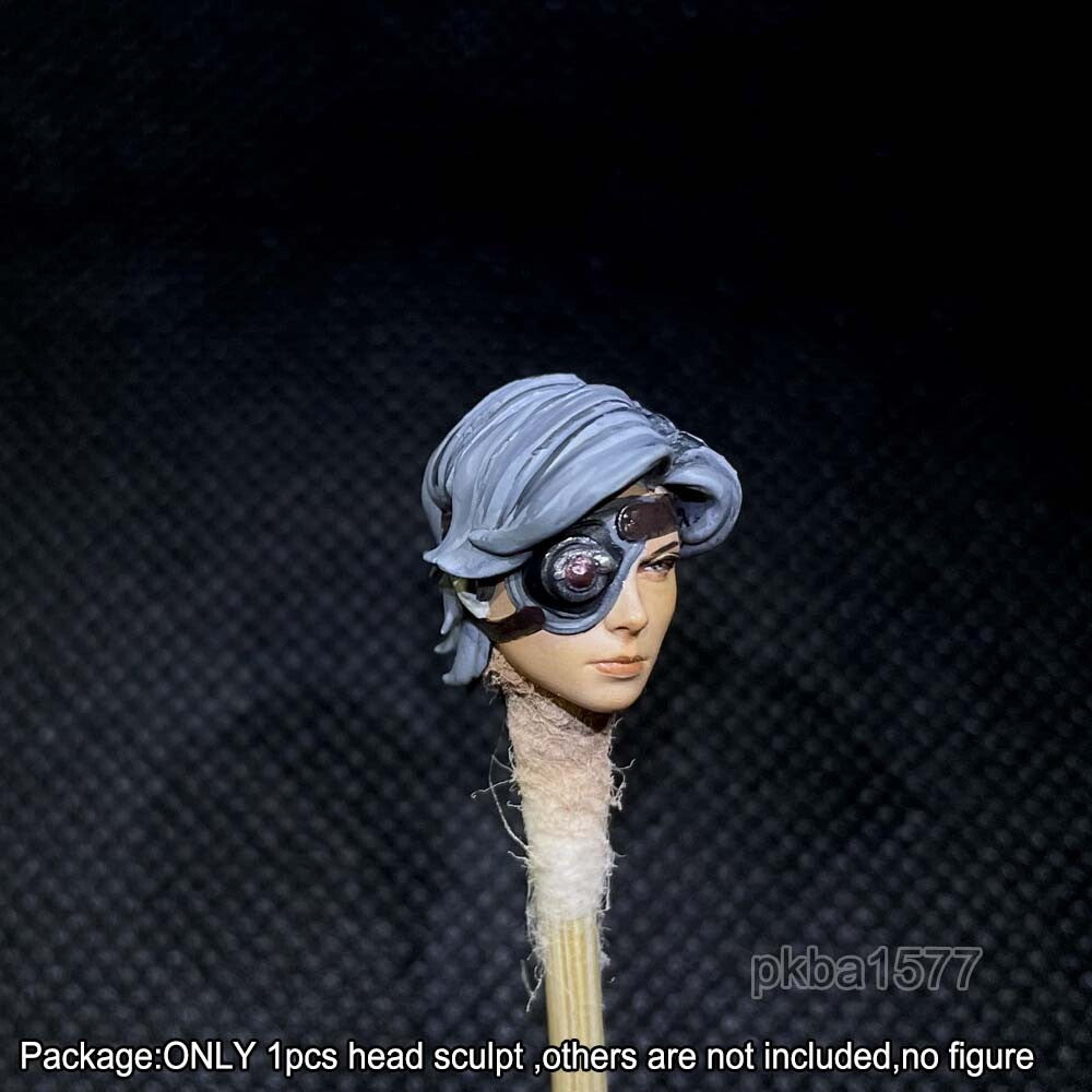 【PRE-ORDER】NEW Premium 1/18 Cool Female Girl Head Sculpt Soldier Head For 3.75" Figure