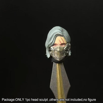 【PRE-ORDER】Premium Hand-painted 1/18 Female Head Sculpt Fit For 3.75" Joytoy Sister Figure