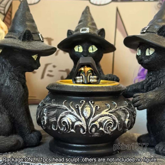 【PRE-ORDER】New Premium Hooded Man Head Sculpt Model For Joytoy Space Marine Action Figure