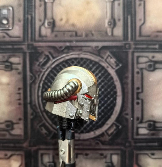 【PRE-ORDER】Premium Painted 1/18 Man Head Sculpt For Joytoy Iron Warriors Perturabo Figure