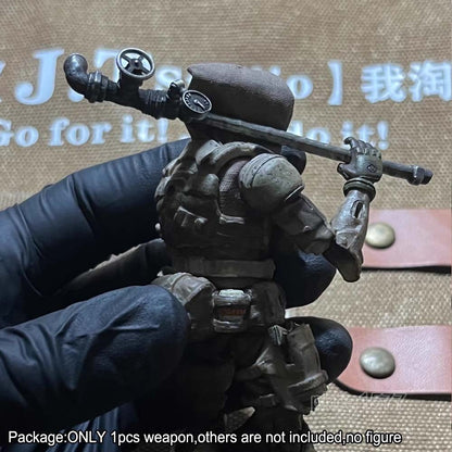 Single 1/18 Metal Steel Tube Weapon For 3.75'' Action Figures Joytoy Acid Rain