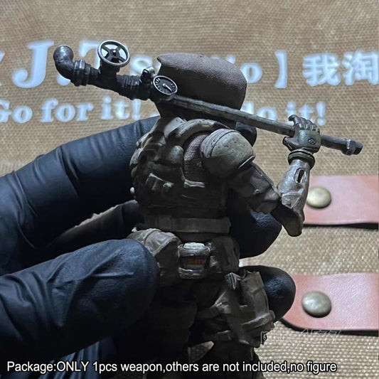 Single 1/18 Metal Steel Tube Weapon For 3.75'' Action Figures Joytoy Acid Rain