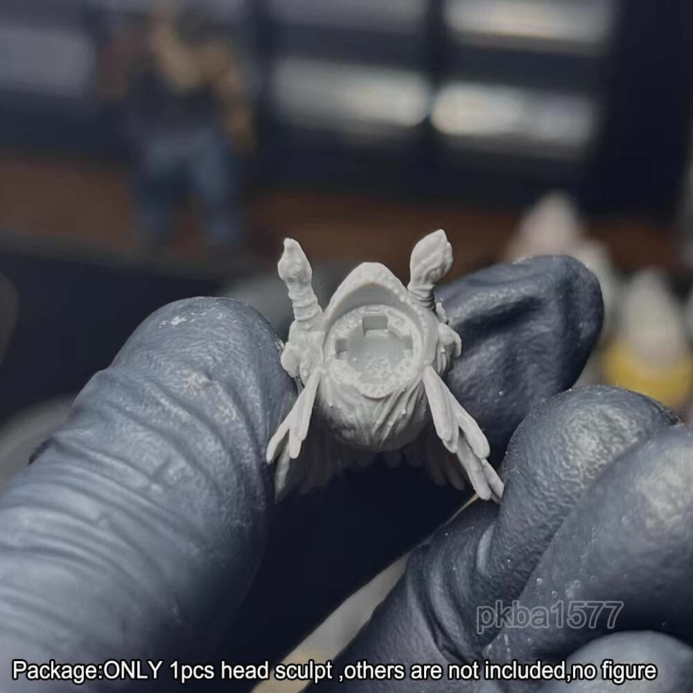 Unpainted 1/18 Chief Man Head Sculpt For 3.75'' Acid Rain Joytoy Action Figure