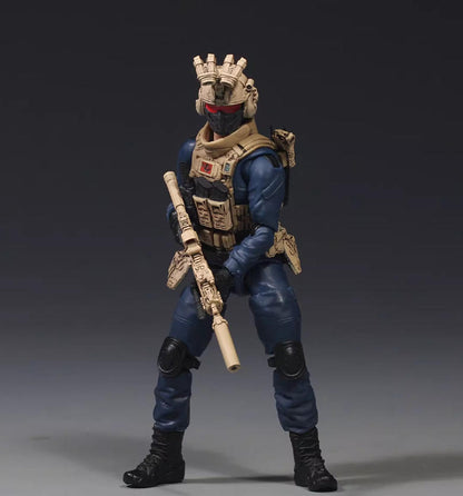 【PRE-ORDER】 Premium Painted 1/18 3.75" Male Soldier Action Figure Toy Xmas Gift