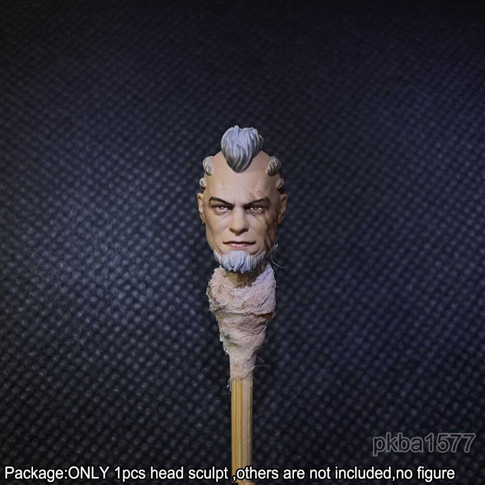 【PRE-ORDER】Premium 1/18 Cool Viking Man Head Sculpt Male Soldier Head For 3.75" Figure