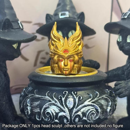 【PRE-ORDER】Premium Golden Man Head Sculpt For Joytoy whk40 Figure Model Action Figure