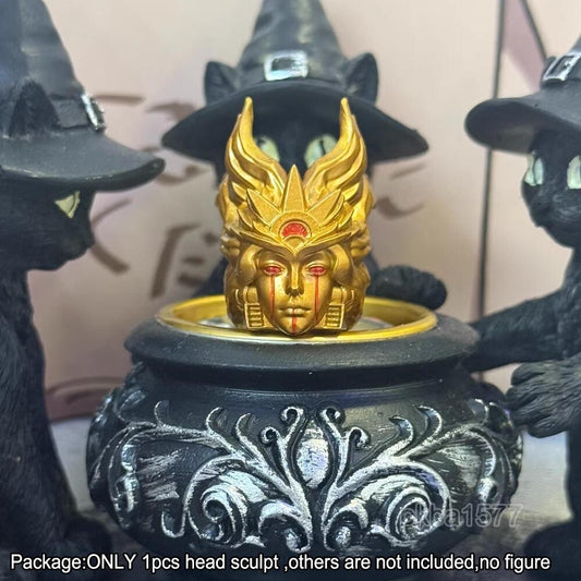 【PRE-ORDER】Premium Golden Man Head Sculpt For Joytoy whk40 Figure Model Action Figure