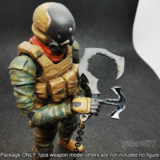 【PRE-ORDER】Handmade 1/18 Metal Claw Hook Upgrade Weapon Model For 3.75" Figure Accessory