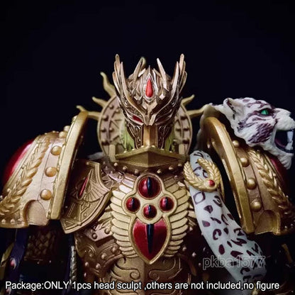 【PRE-ORDER】#B Premium Man Head Sculpt Model For Joytoy Blood Angel Sanguinius Action Figure