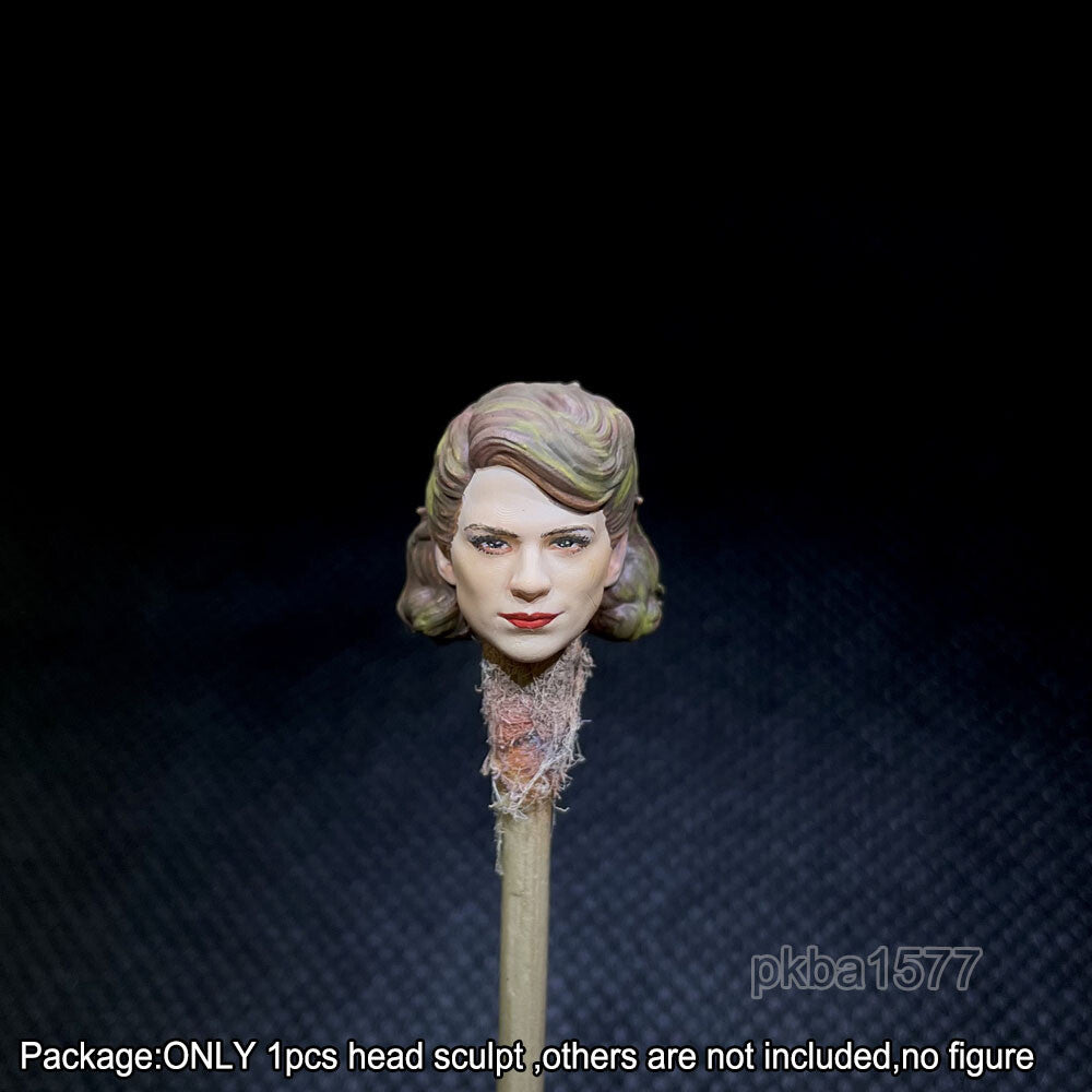【PRE-ORDER】NEW Premium 1/18 Agent Carter Female Head Sculpt Soldier Head For 3.75'' Figure
