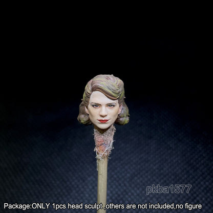【PRE-ORDER】NEW Premium 1/18 Agent Carter Female Head Sculpt Soldier Head For 3.75'' Figure