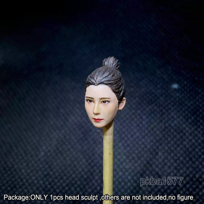 【PRE-ORDER】Premium 1/18 Female Girl Head Sculpt Soldier Head For 3.75'' Action Figure