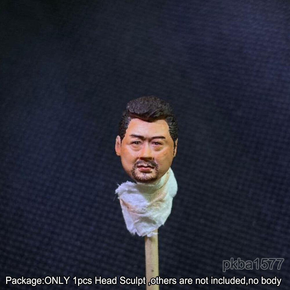 【PRE-ORDER】Premium 1/18 Ma Tong Seok Man Head Sculpt Male Soldier Head For 3.75" Figure