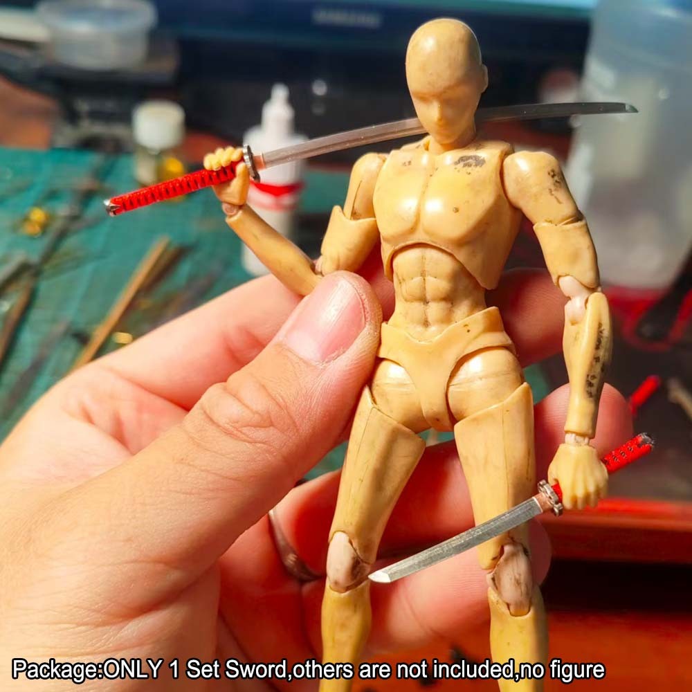 【PRE-ORDER】New Handmade 1/12 Metal Sword Weapon Model Decor For 6" Action Figure Toy Doll