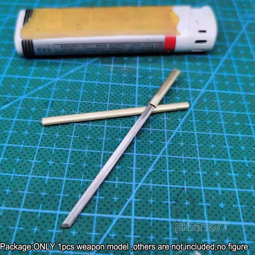 【PRE-ORDER】New Handmade 1/18 Metal Weapon Sword Replace For DIY 3.75" Action Figure