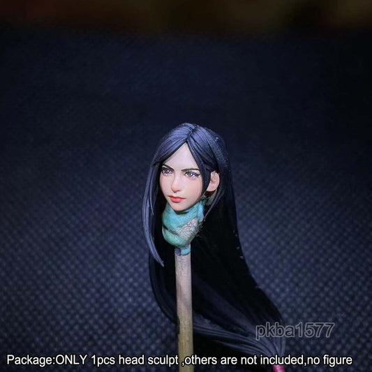 【PRE-ORDER】New Premium 1/18 Tifa Lockhart Female Head Sculpt Soldier Head For 3.75" Figure
