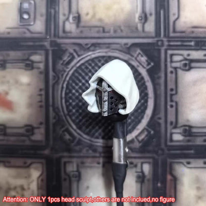 【PRE-ORDER】Premium Man Head Sculpt Model For Joytoy Warhammer Dark Angels Action Figure