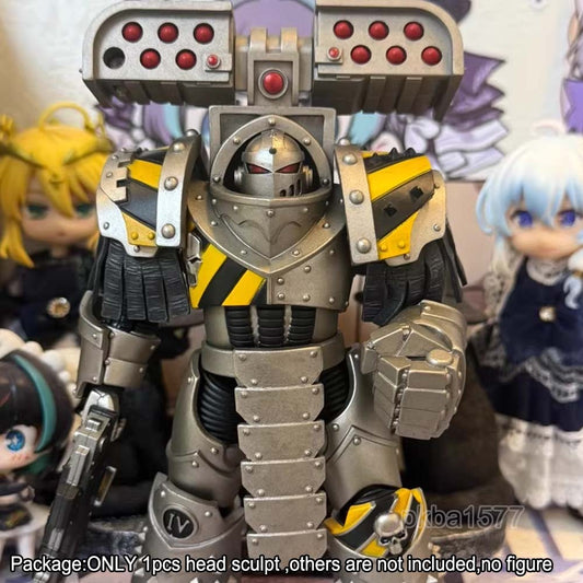 【PRE-ORDER】#B Premium Man Head Sculpt Head Model For Joytoy Iron Warriors Action Figure