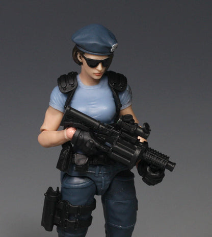 【PRE-ORDER】 Painted 1/18 Jill 3.75" Female Soldier Action Figure Toy Xmas Gift