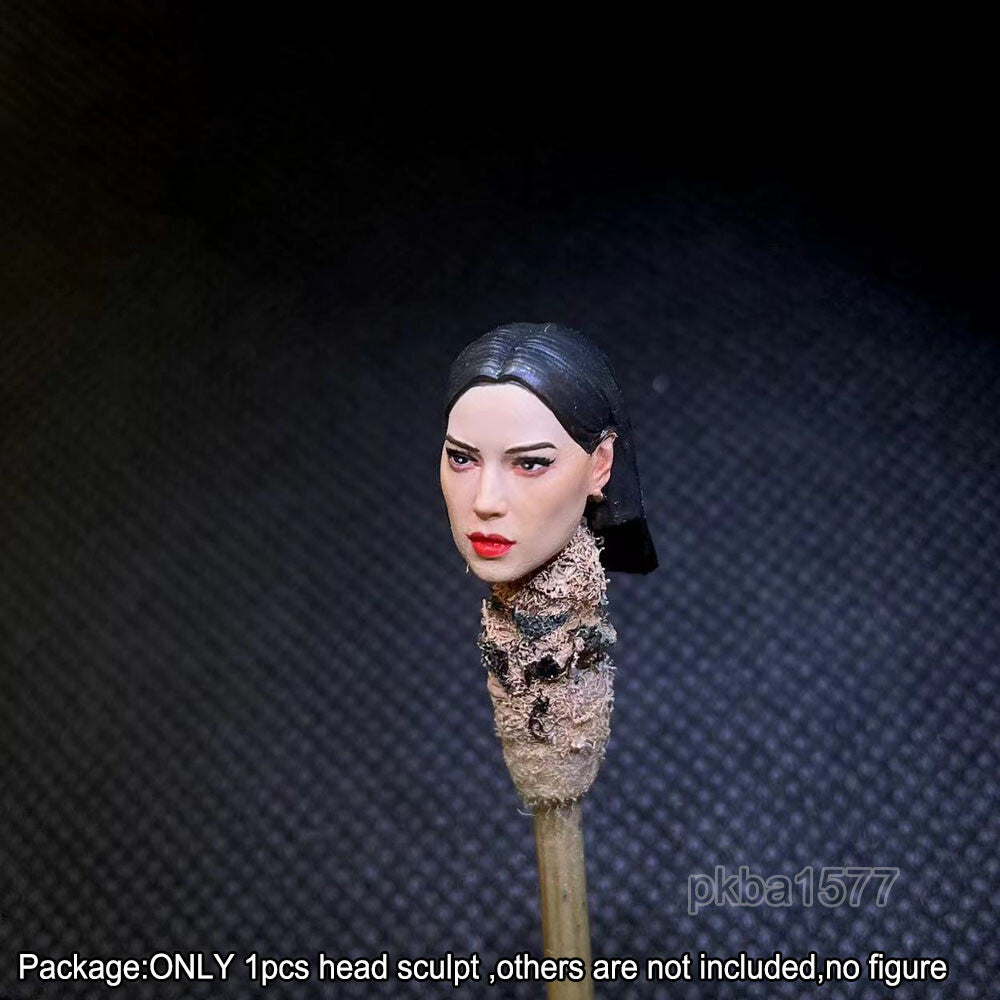 【PRE-ORDER】Premium 1/18 Monica Female Head Sculpt Soldier Head For 3.75" Action Figure