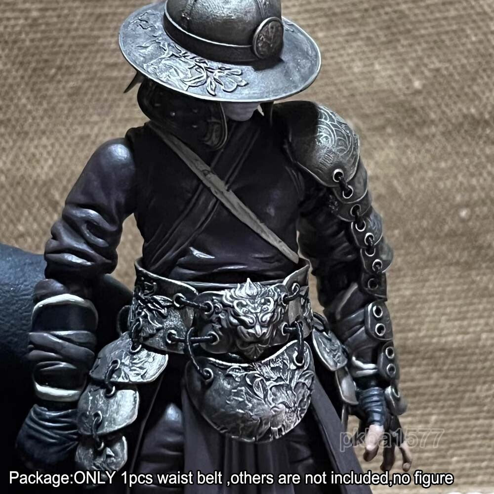 Cool 1/18 Metal Waist Belt Skirt Decor For 3.75" Action Figure Joytoy Acid Rain